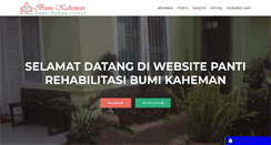 Desktop Screenshot of bumikaheman.com